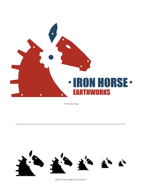 Iron Horse Logo on Behance