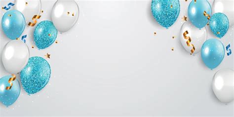 Birthday Balloons Background Vector Art, Icons, and Graphics for Free ...