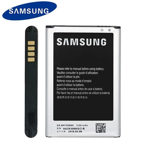 NEW Original Samsung Battery For Galaxy Note 3 Neo N750 N7505 N7502 ...