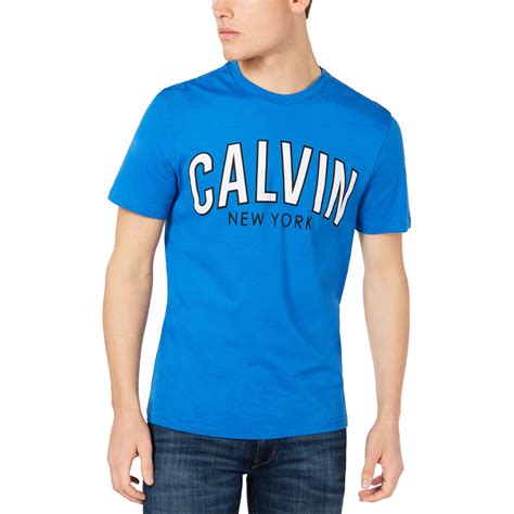 Calvin Klein - Calvin Klein Mens Logo Graphic T-Shirt - Walmart.com ...