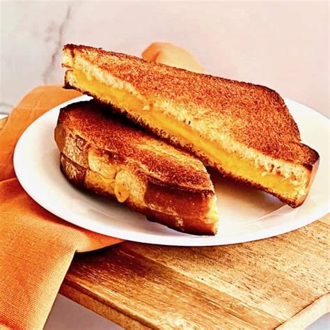 Toaster Oven Grilled Cheese Sandwich - The Short Order Cook