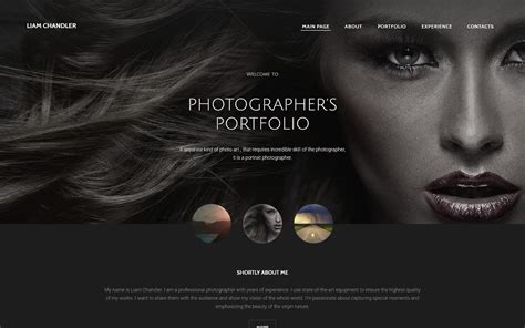 23+ Template Site Photographe