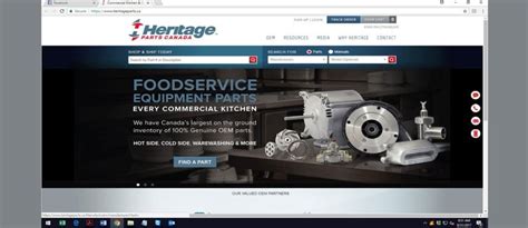 Heritage Parts Canada Is Now Online - Foodservice and Hospitality Magazine