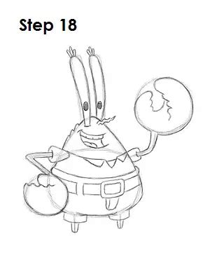 How to Draw Mr. Krabs