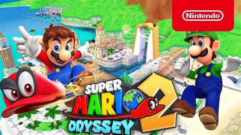 [FANMADE] Super Mario Odyssey 2 - Teaser Trailer - Nintendo Switch ...