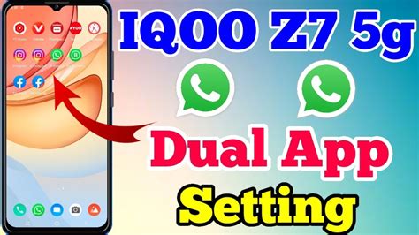 IQOO Z7 5g App Clone & Dual App Setting Kaise On Kare // How To Dual ...