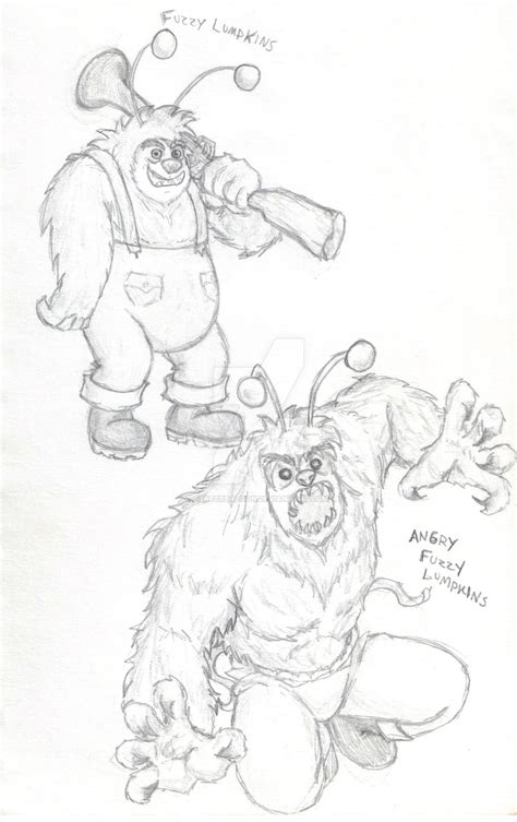 Fuzzy Lumpkins and Angry Lumpkins sketch by waterbaloon on DeviantArt