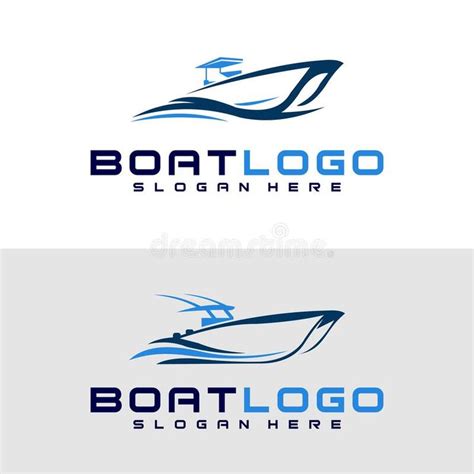 Speed boat logo design template. Speed boat logo icon design template ...