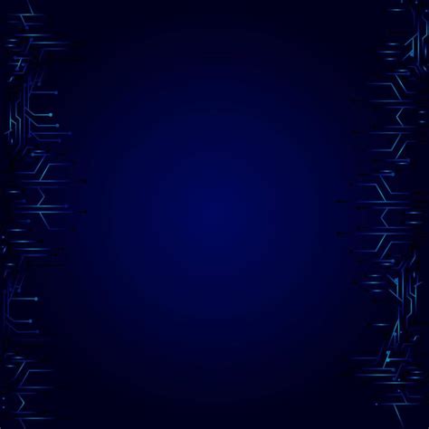 Download Dark Blue Background High Technology System Wallpaper ...