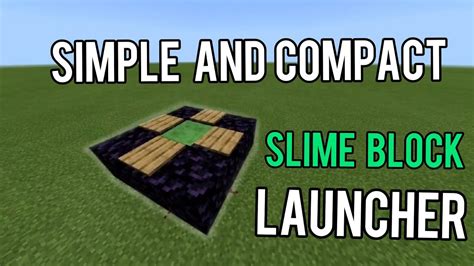 Minecraft bedrock slime block launcher - zoqatraining