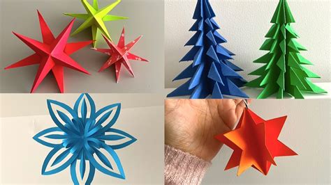 Christmas Decorations Tutorial Papercraft | Psoriasisguru.com