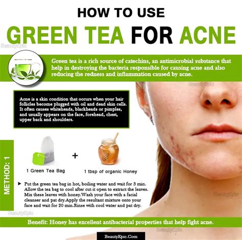 How To Use Green Tea For Acne?