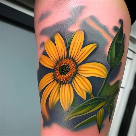 Black Eyed Susan Tattoo Meaning & Symbolism (Good Luck)