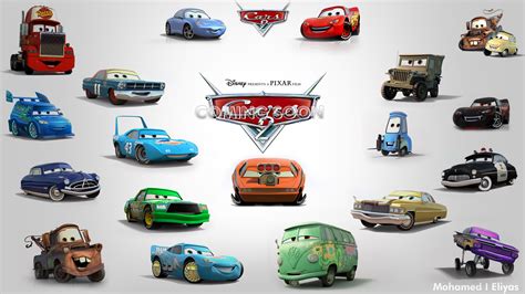 Pixar Cars 2 characters by eliyasster on DeviantArt