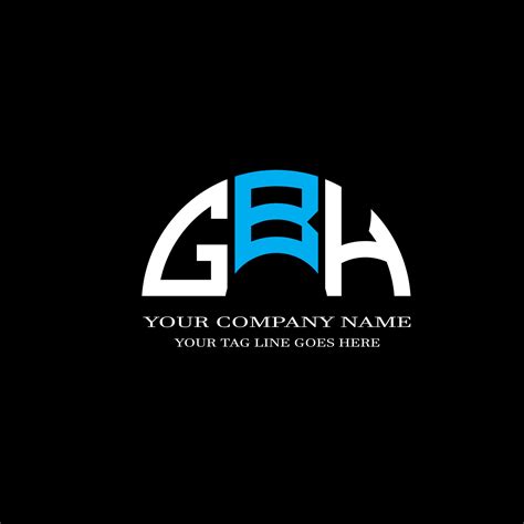 GBH letter logo creative design with vector graphic 7927546 Vector Art ...