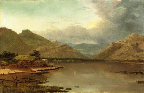 The Athenaeum - Lake with Boaters (John Frederick Kensett - ) | Hudson ...