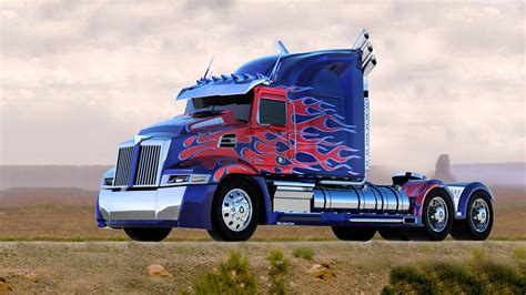 Transformers Wallpapers Optimus Prime Truck - Wallpaper Cave