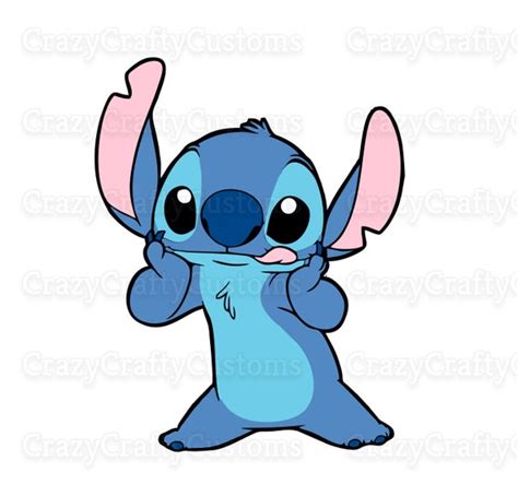 Stitch Clipart Lilo and Stitch Movie Stitch Decor - Etsy