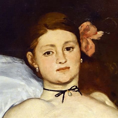 Olympia (detail) [1863] by Edouard Manet #art #arte #kunst #artwork # ...