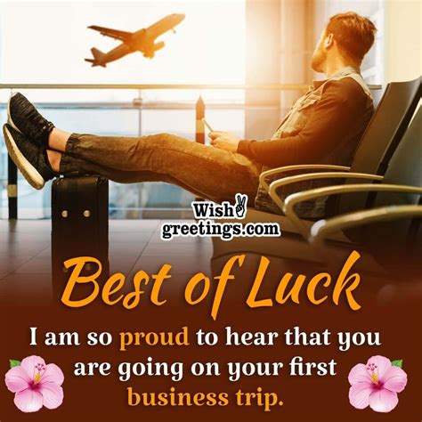 Business Trip Wishes Messages - Wish Greetings