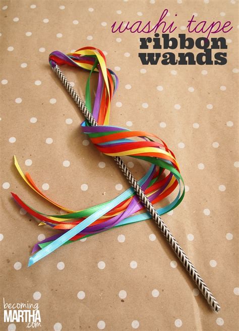 DIY Ribbon Wands in 5 Minutes! - The Simply Crafted Life