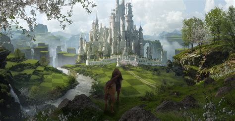 Fantasy City, Fantasy Castle, Sci Fi Fantasy, Alice In Wonderland ...