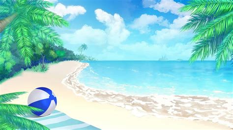 32 Anime Beach Wallpapers - Wallpaperboat