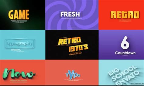 55+ Best After Effects Text Animation Templates (& Text Effects) 2025 ...