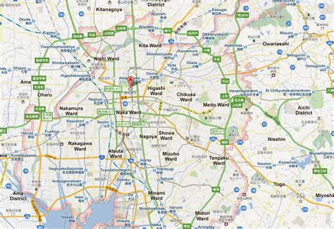 Nagoya Map - Japan