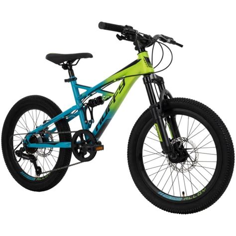 Boys 20-inch Mountain Bike Full Suspension Large Wheels Kids Bicycle ...