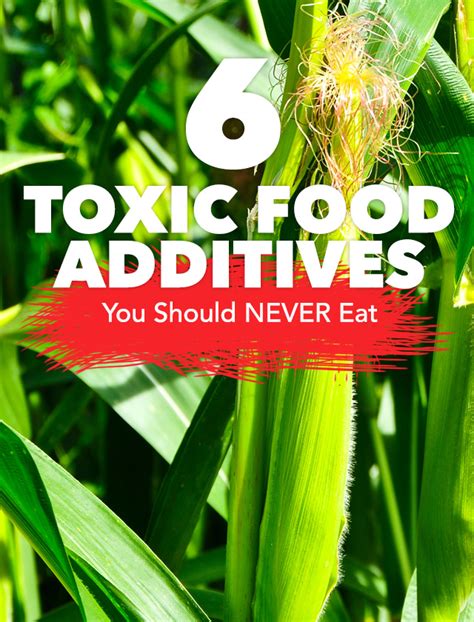 6 Toxic Food Additives You Should NEVER Eat - Detox DIY