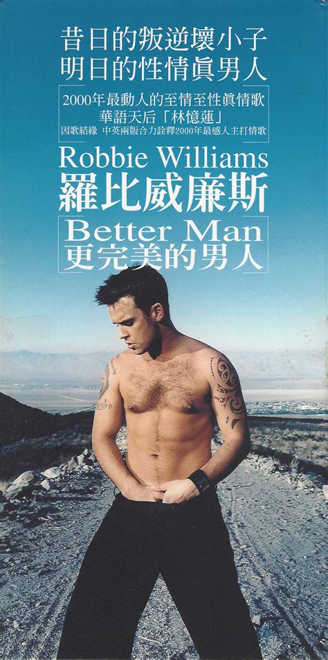 Robbie Williams = 羅比威廉斯 – Better Man = 更完美的男人 (2001, CD) - Discogs