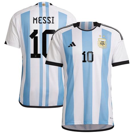 Lionel Messi Argentina National Team adidas 2022/23 Home Replica Player ...