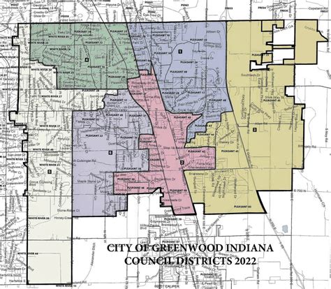 Greenwood officials unveil new city council districts Monday - Daily ...