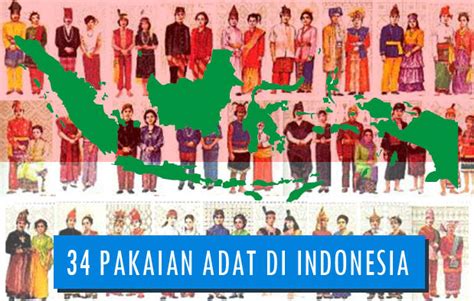 Gambar 34 Pakaian Adat Indonesia Gambar Nama Tabel Penjelasannya Budaya ...