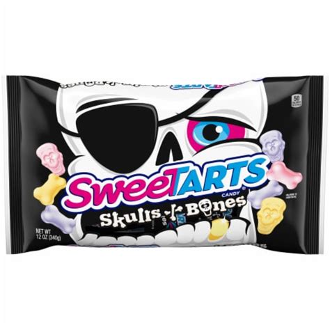 SweeTARTS Skulls + Bones Halloween Candy, 12 oz - Kroger