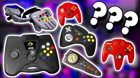 WEIRD Nintendo 64 Controllers! - YouTube