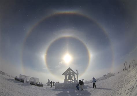 Halo,eisnebelhalo,celestial phenomenon,sun swirls,ore mountains - free ...