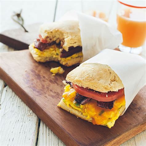 Biscuit Breakfast Sandwiches | Williams-Sonoma Taste