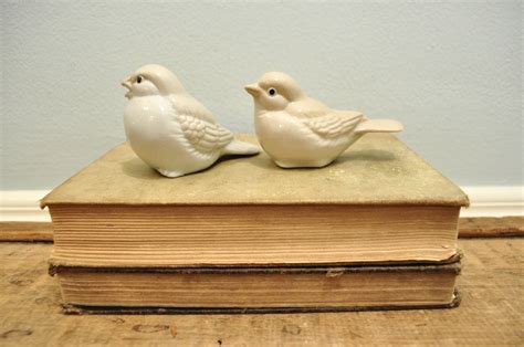 Vintage Ceramic Bird Figurines by JoieDeCleve on Etsy