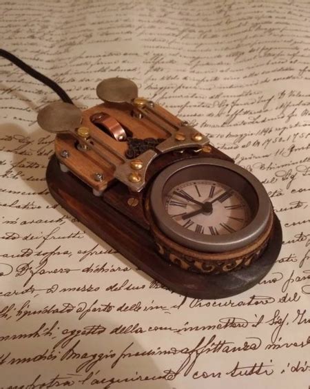 Steampunk Computer Mouse