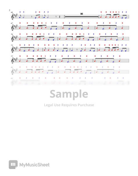 STARSET - MY DEMONS Sheets by Adela la del violin