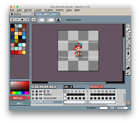 Unity Tutorial: Animate Pixel Art using Aseprite and Animation Importer ...