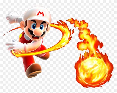 Mario Fireball - Free Transparent PNG Clipart Images Download