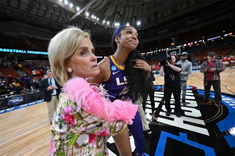 Video Of Angel Reese, Kim Mulkey Going Viral After LSU Win - The Spun