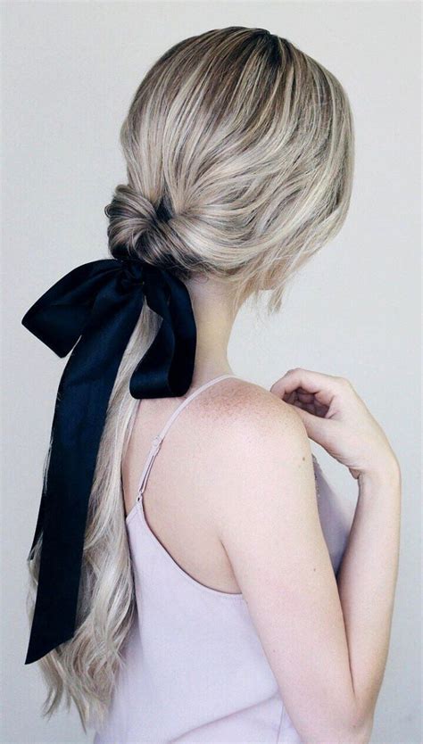 11 Bridal Hairstyles That Look Even Better With a Ribbon # ...