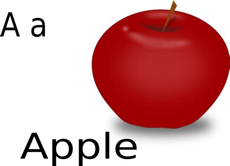 Download Apple Clipart Letter - Apple Clipart PNG Image with No ...