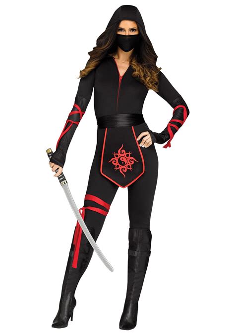 Sexy Ninja Warrior Halloween Costume for Women