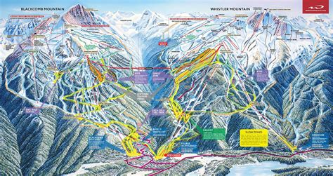 Whistler Blackcomb Piste Map | J2Ski