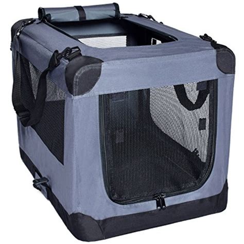 Dog Soft Crate 26 Inch Kennel for Pet Indoor Home & Outdoor Use - Soft ...